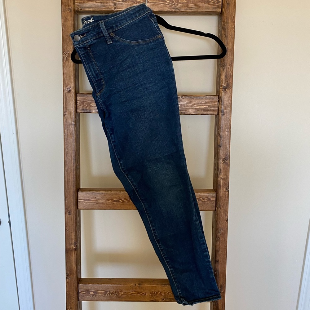 High Rise Dark Wash Jeggings